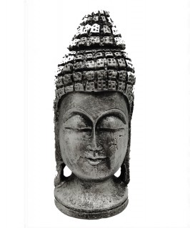Cabeça Buda Prata