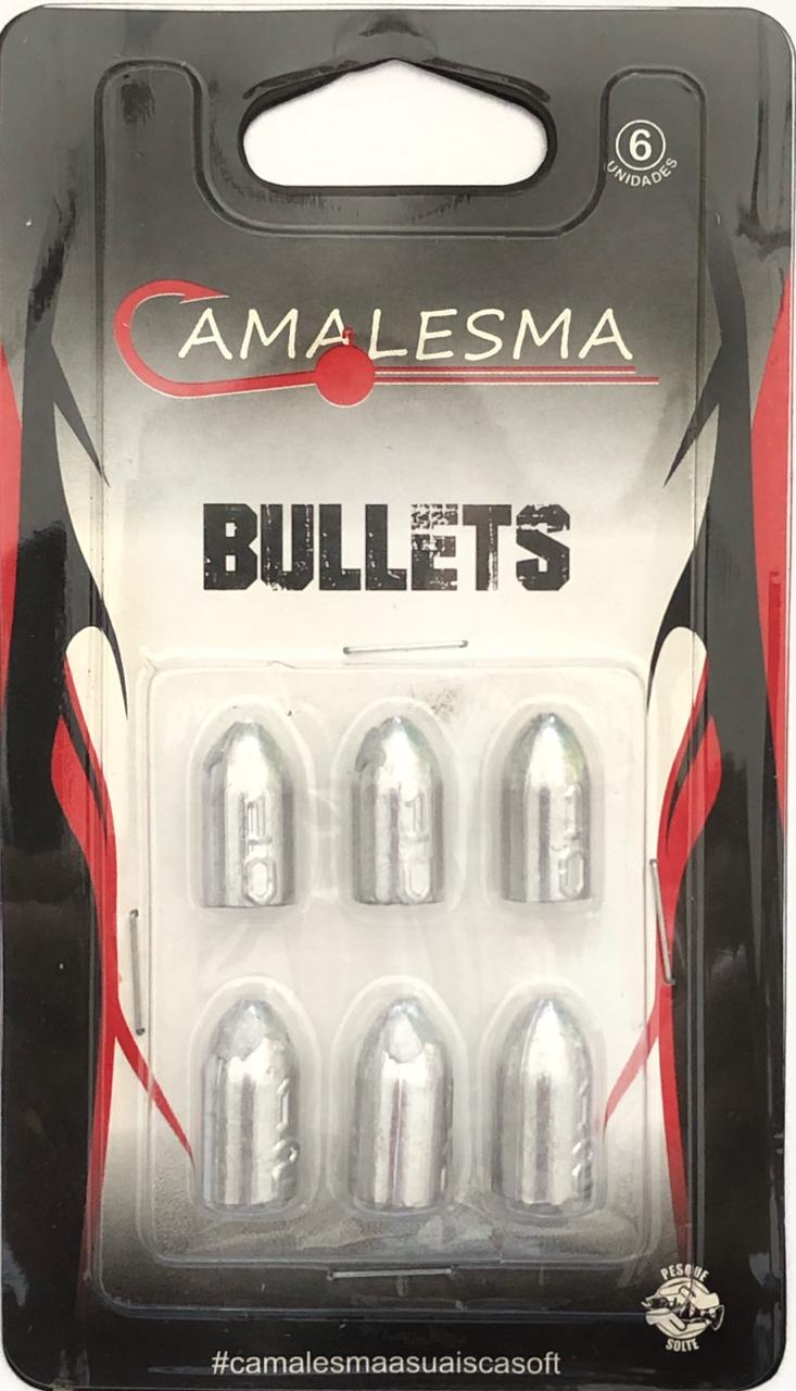 Chumbo Bullet - Camalesma  6 Unid. em 2 pesos