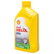 Óleo Shell Helix Hx6 15w40 Semissintético Flex 1 Litro
