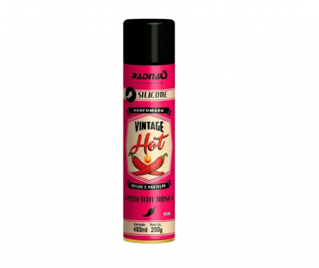 Silicone Spray Perfumado Vintage Hot 400ml / 200g