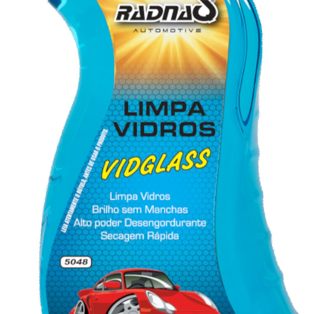 Limpa Vidros Automotivo e Residencial Radnaq - 500Ml