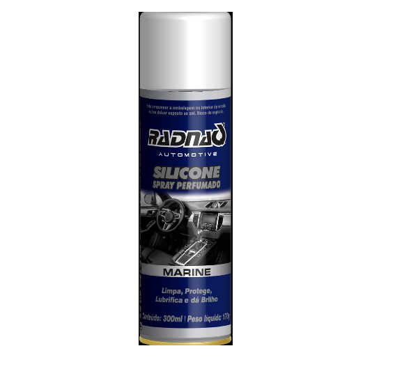 Silicone Spray Perfumado Marine 400ml - Radnaq
