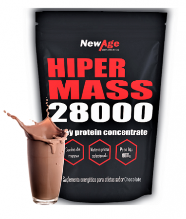 HiperMass 28000 - Sabor Chocolate - 1kg