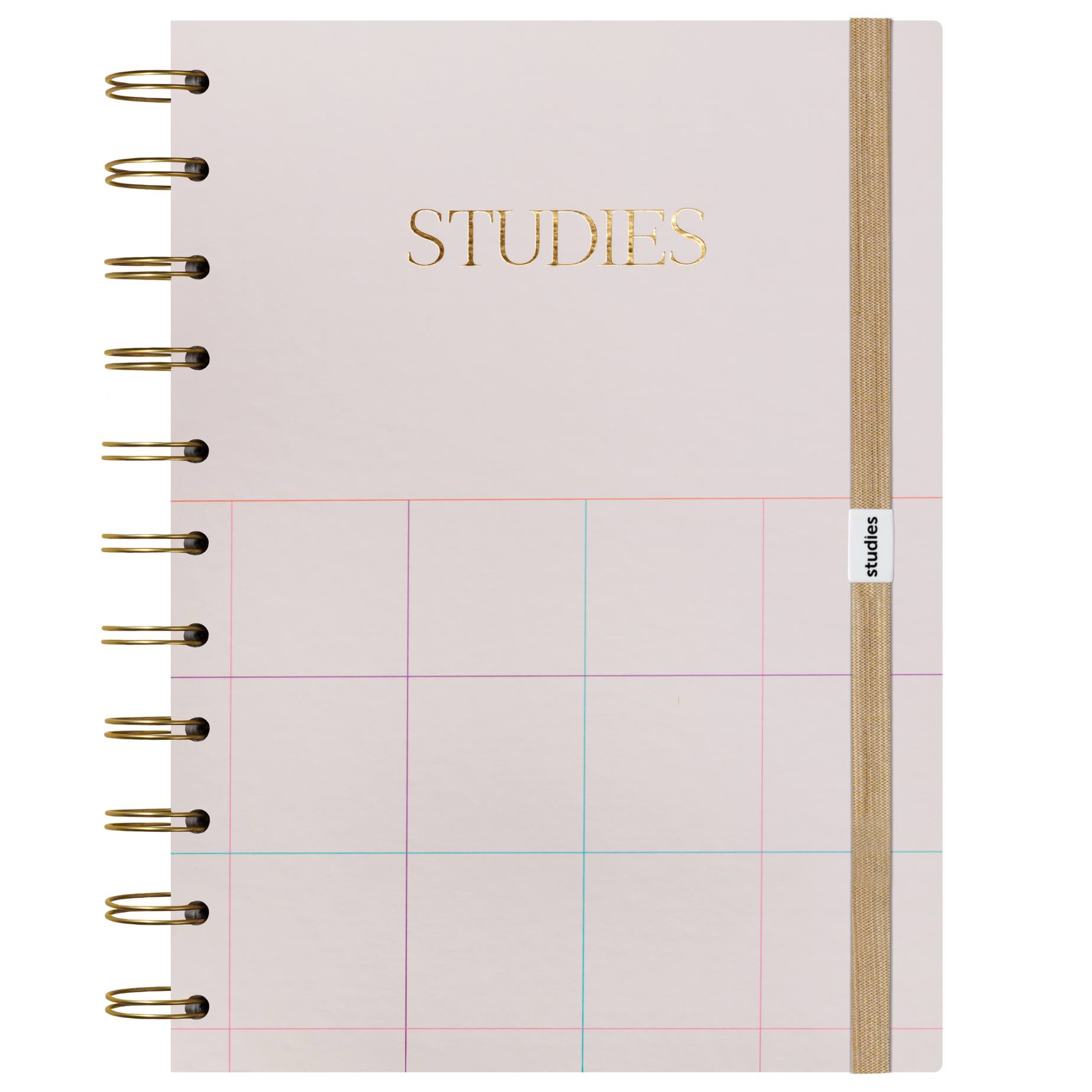 Caderno Studies Quadriculado  - Studies