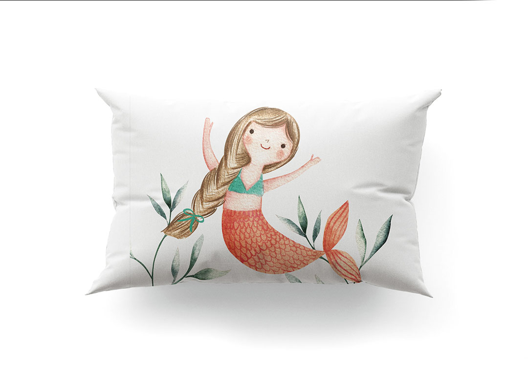 Kit Mermaids para cama de solteiro