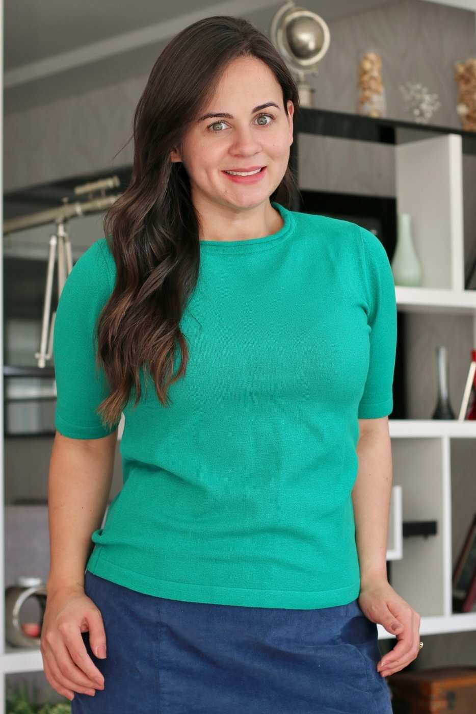Blusa Lisa Essencial Verde