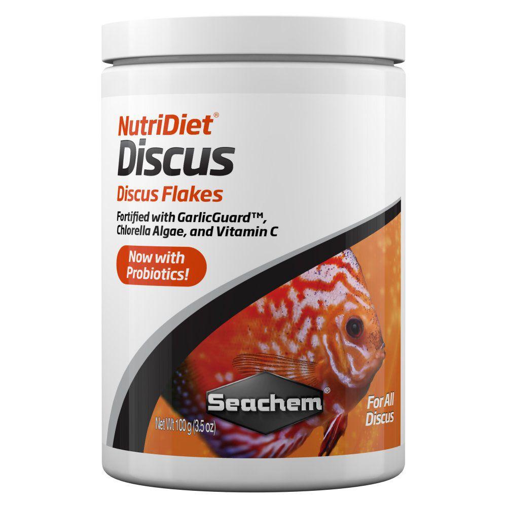 Seachem NutriDiet Discus Flakes - Probiotics Formula  100g