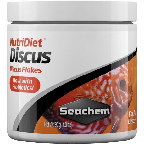 Seachem NutriDiet Discus Flakes - Probiotics Formula 30g