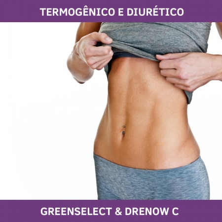 GREENSELECT & DRENOW C - TERMOGENICO E DIURÉTICO