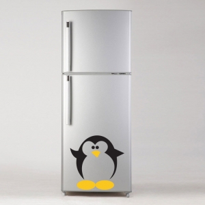 Adesivo de Geladeira Pinguim G09