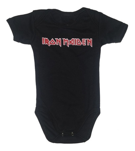 Body Bebês Banda Iron Maiden Rock Metal - Não Descasca
