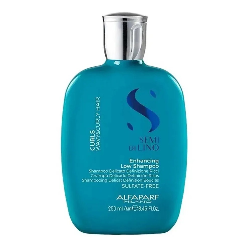 Alfaparf Shampoo Semi Di Lino Curls (Cachos) Enhancing Low - 250ml