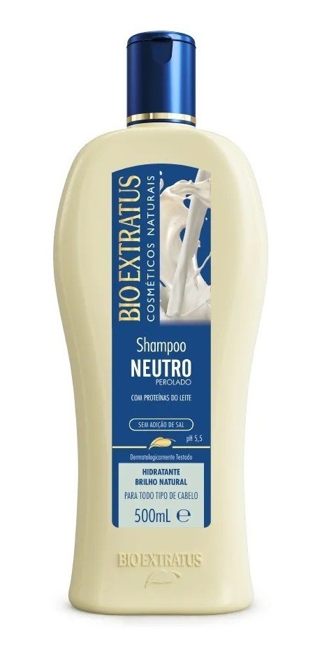 Bio Extratus Shampoo brilho natural Neutro Perolado - 500ml