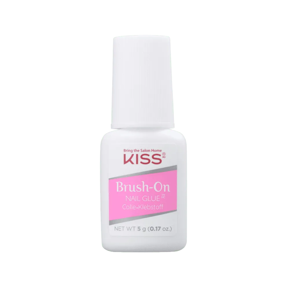 Kiss NY Cola Pincel para Unha Brush-on Gel 5g - Foto 0