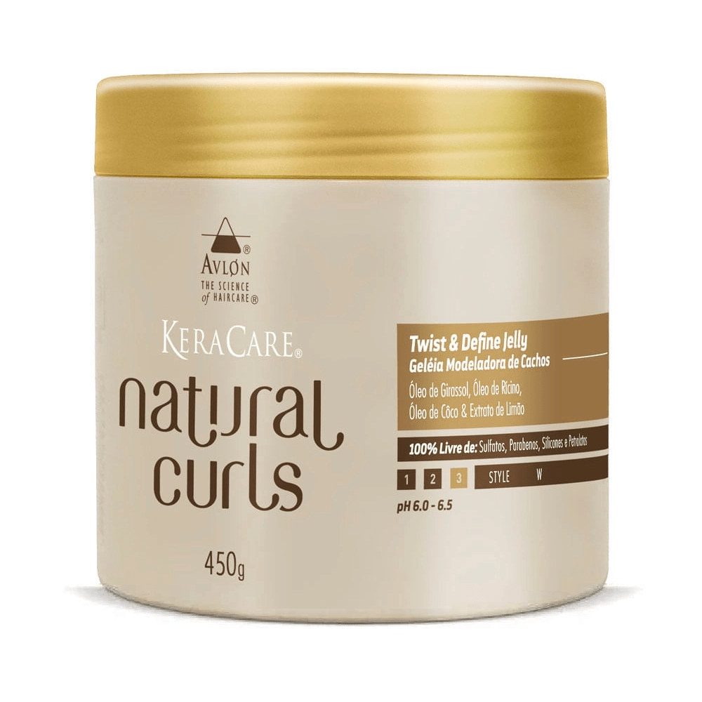 KIT KeraCare Natural Curls Finalizadores Avlon (Creme Twist & Define + Óleo Essencial) - Foto 2