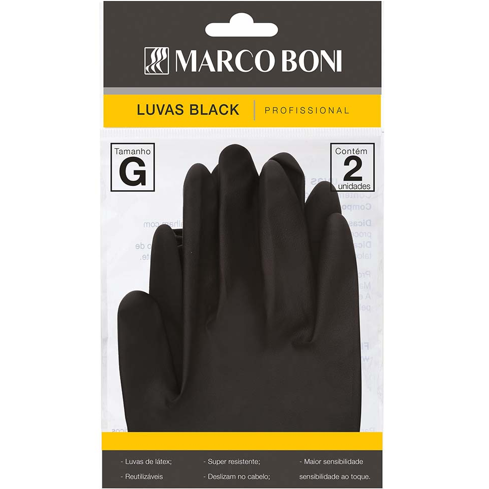 Luvas Black Marco Boni Tamanho G (2 Unidades)