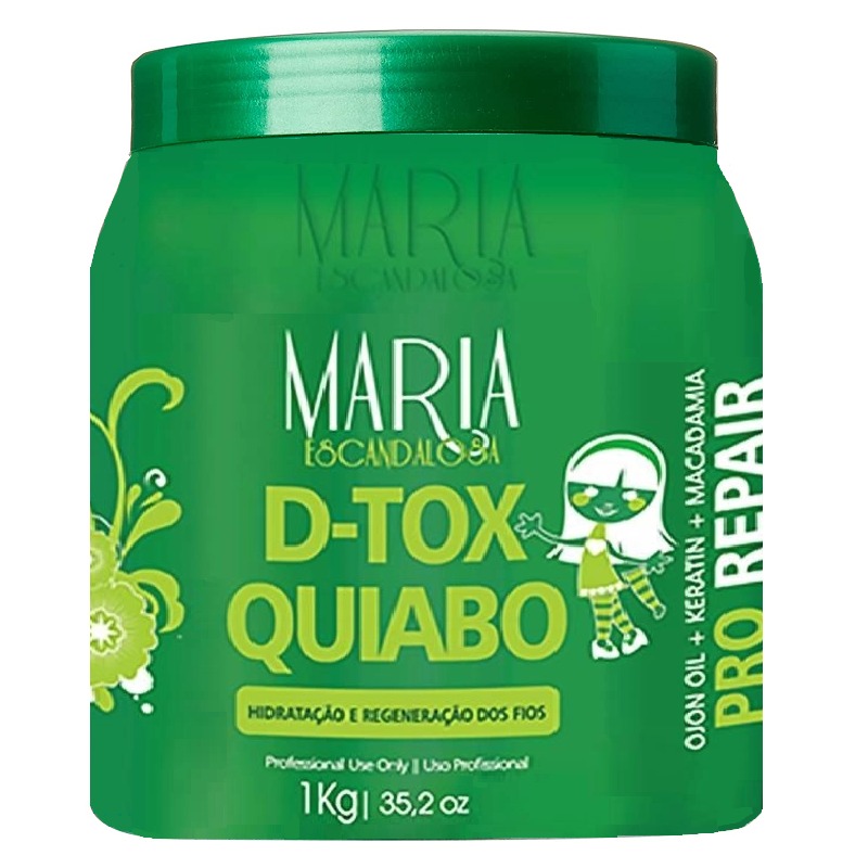 Maria Escandalosa Creme Botox Quiabo 1kg - Foto 0