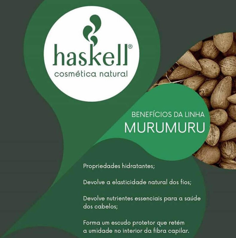 Máscara Manteiga Haskell Murumuru 300g - Foto 2