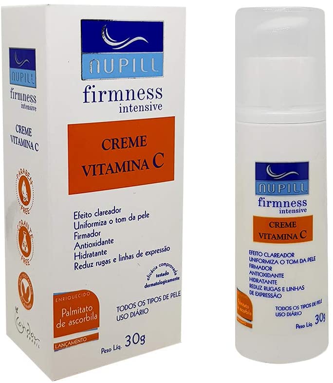 Nupill Creme facial Vitamina C clareador - 30g
