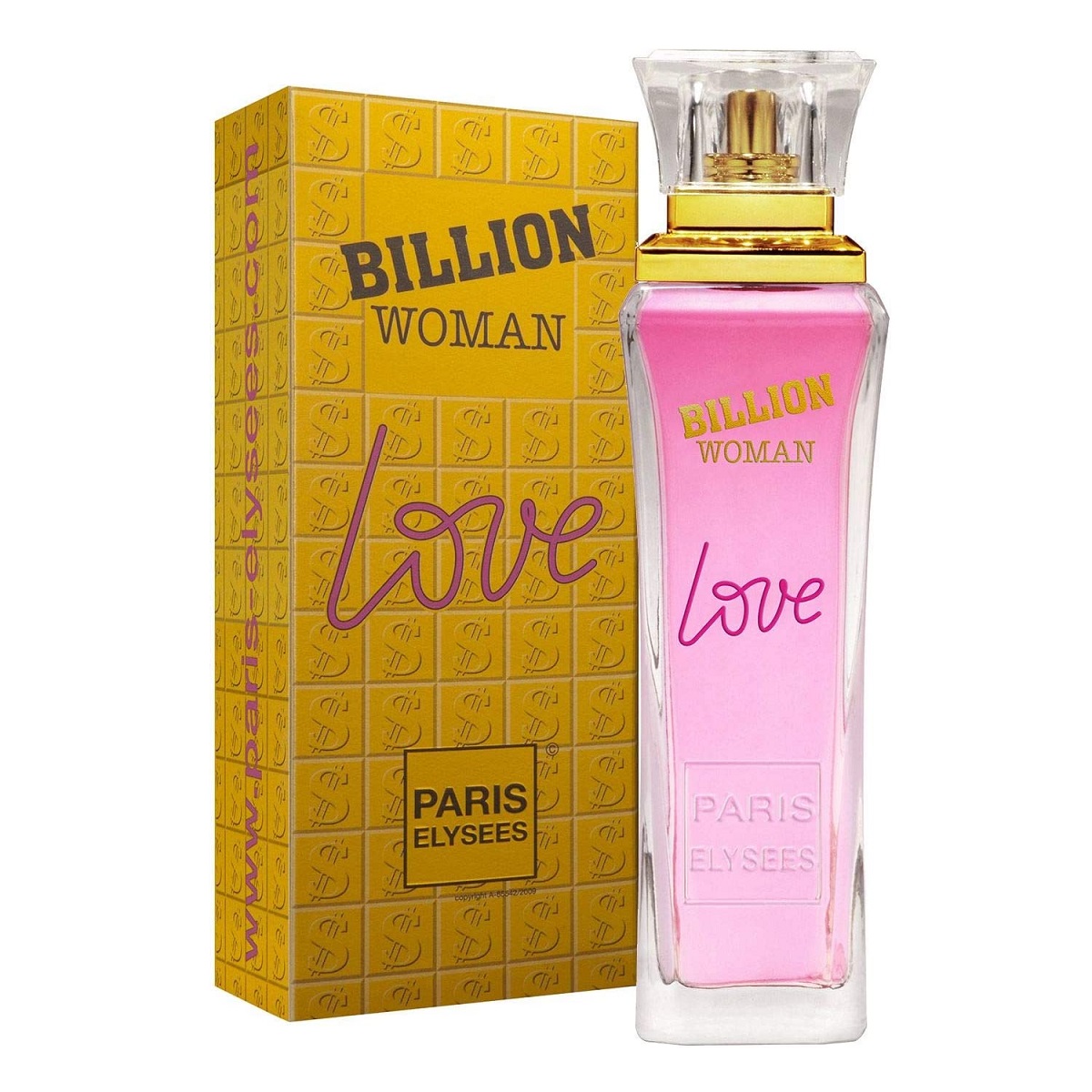 Perfume Billion Woman Love Paris Elysees 100ml - Foto 0