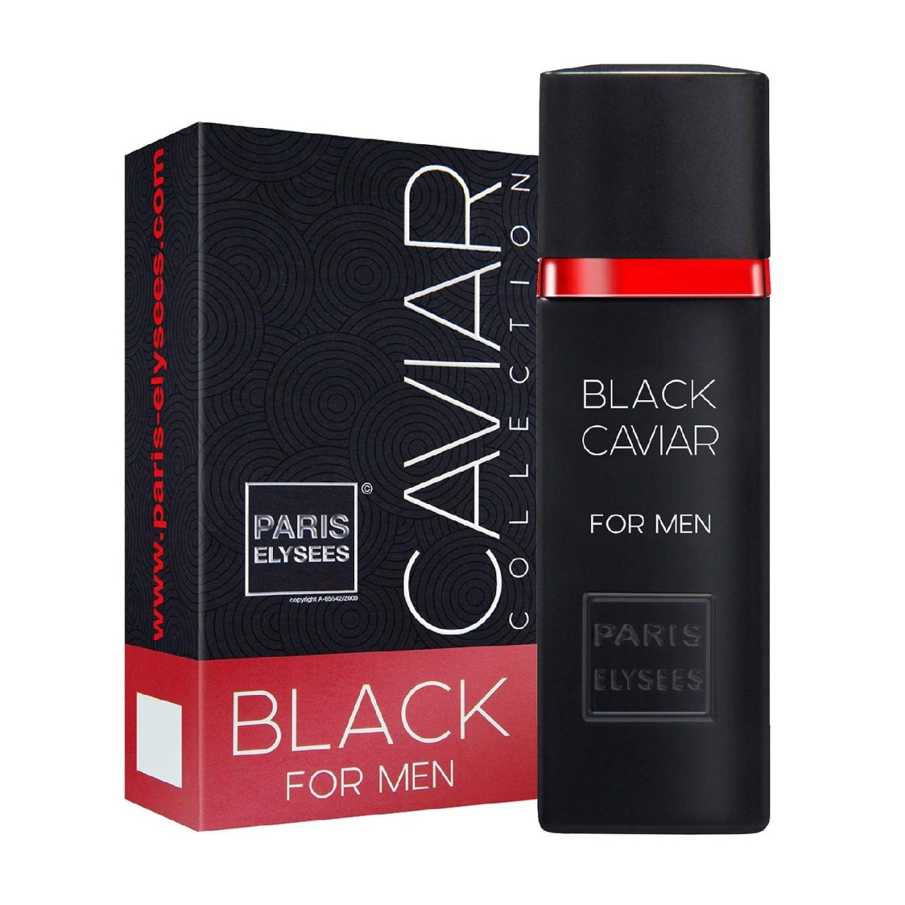Perfume Black Caviar Paris Elysees 100ml - Foto 0