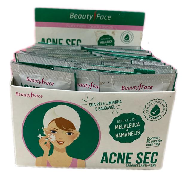 Sabonete ACNE SEC Anti-Acne Beauty Face Sachê 10g