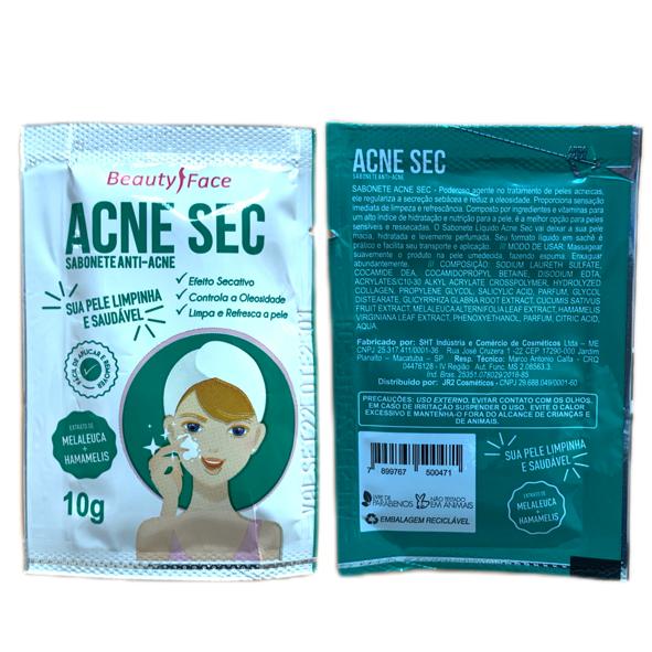 Sabonete ACNE SEC Anti-Acne Beauty Face Sachê 10g