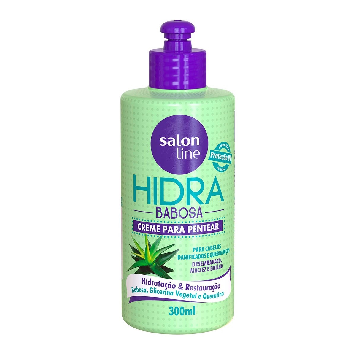 Salon Line Hidra Babosa Creme para pentear - 300ml - Foto 0