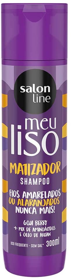 Salon Line Shampoo Meu Liso Matizador - 300ml