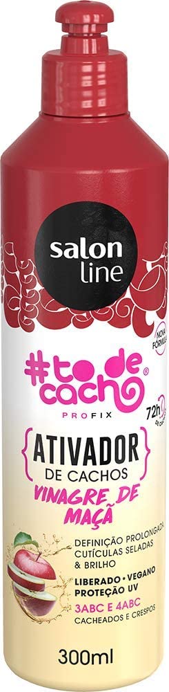 Salon Line #Todecacho Vinagre de Maçã ativador de cachos - 300ml