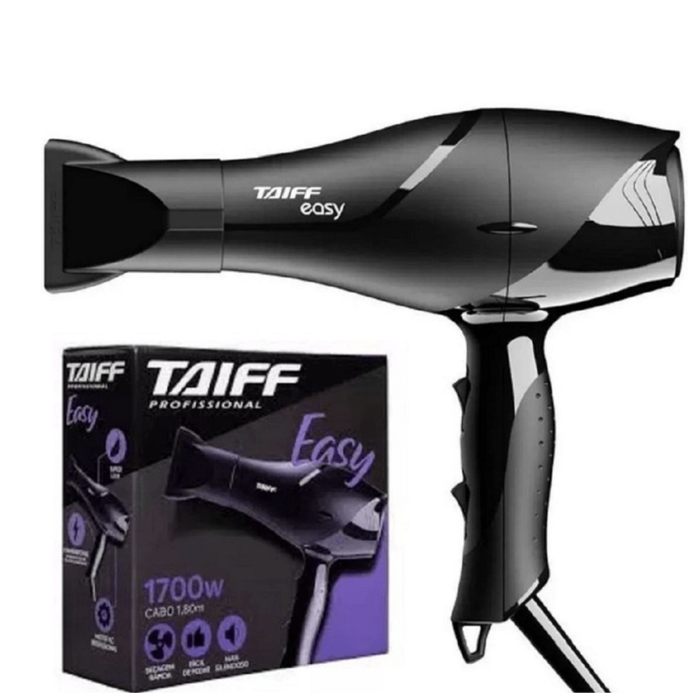 Taiff Secador de cabelo Easy 1700W/127V - Foto 1