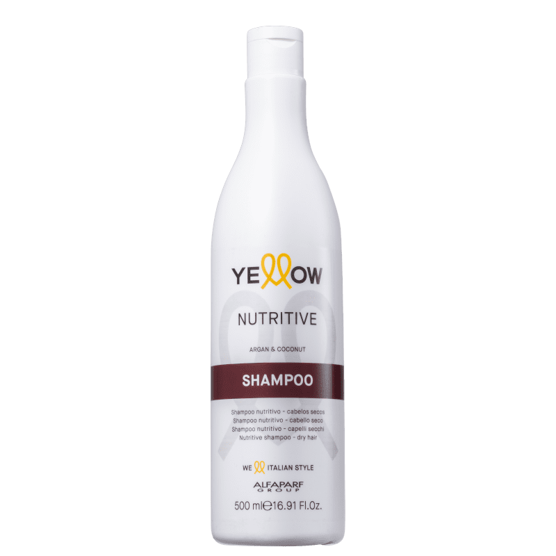 Yellow Shampoo Nutritive Argan & Coconut 500ml - Foto 0