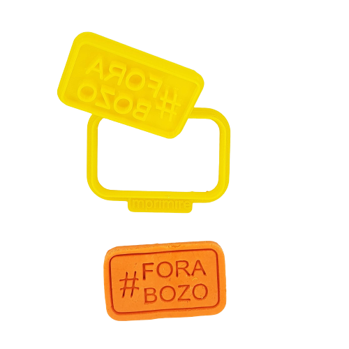 Cortador + marcador Fora Bozo