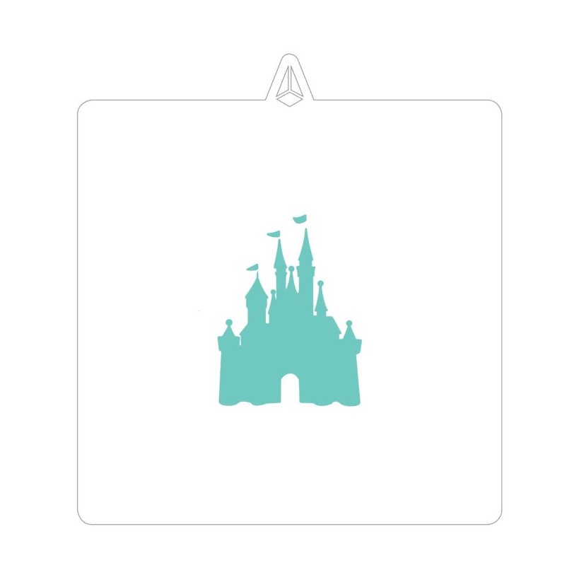 Estêncil Castelo Disney