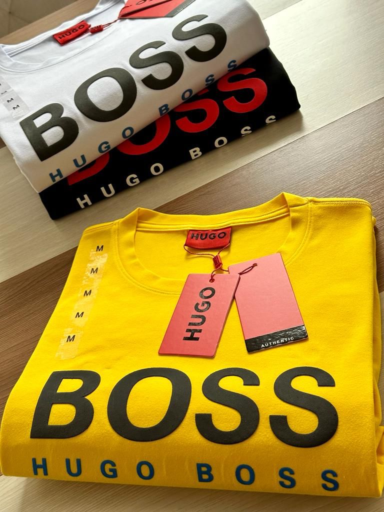 Camiseta Masculina Hugo Boss - SUPER PREMIUM  - PEDIDO MINIMO 10 PRODUTOS - Atacado Peruanas Premium