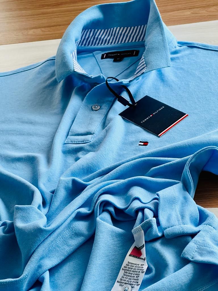Kit 03 peças Camisa Polo Tommy Hilfiger - Masculina  - Atacado Peruanas Premium