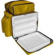 Bolsa Bag Delivery Bolso Térmico Lona Sintética Isopor 35cm Divisória