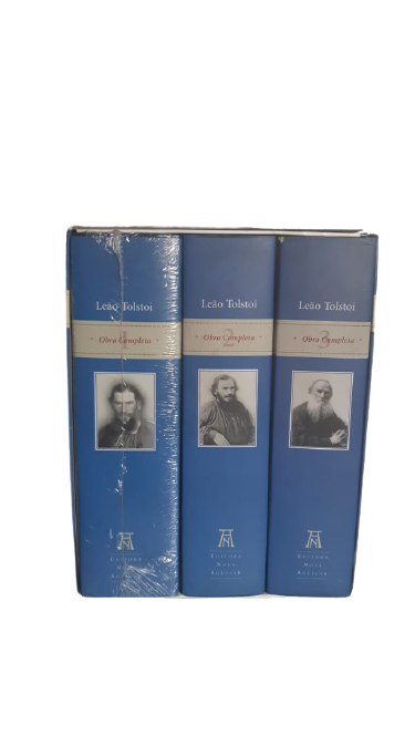 Leão Tolstoi - 3 Vols - Nova Aguilar