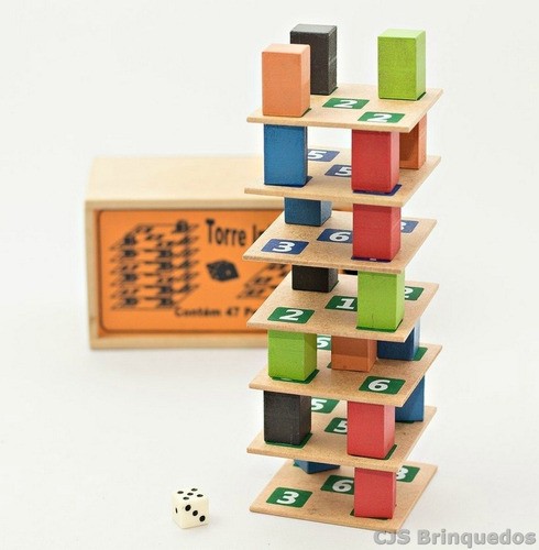 Torre Inteligente - Jogo Matemático E De Equilíbrio