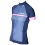 Camisa Ciclismo DX-3 Fast Azul e Rosa Feminina