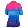 Camisa Ciclismo Free Force Sport Absolute Azul e Rosa Feminina