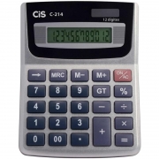 Calculadora de Mesa 12 Dígitos Cis C-214