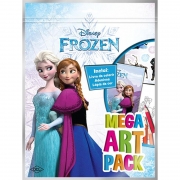 Livro Infantil Colorir Frozen Mega Art Pack