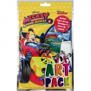 Livro Infantil Colorir Mickey Art Pack C/ Adesivo e Lápis