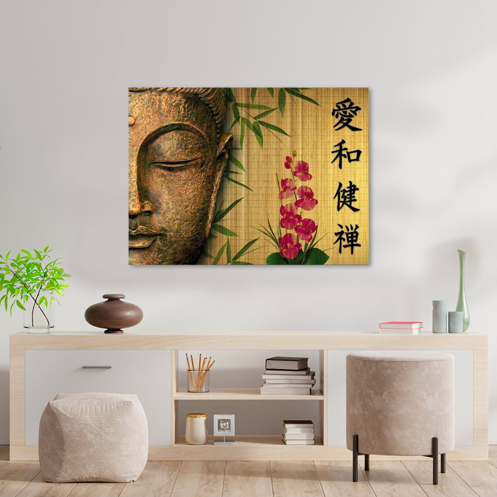 Kit Quadros Decorativos Buda Estilo Zen
