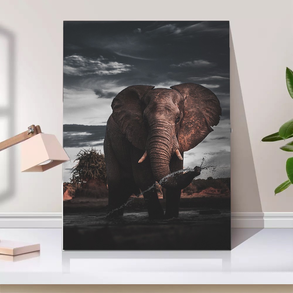 Quadro Decorativo Elefante