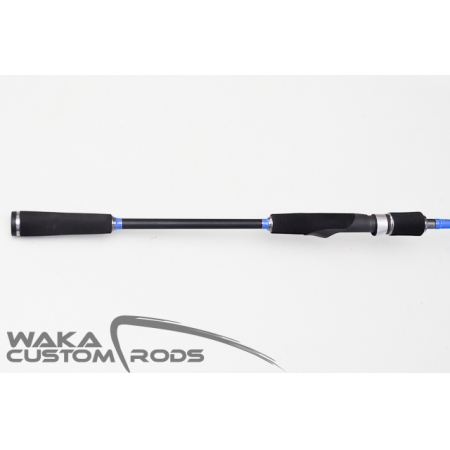 Vara Pronta Entrega Waka Custom Rods Microjigging PE1.2 7'0" para Molinete