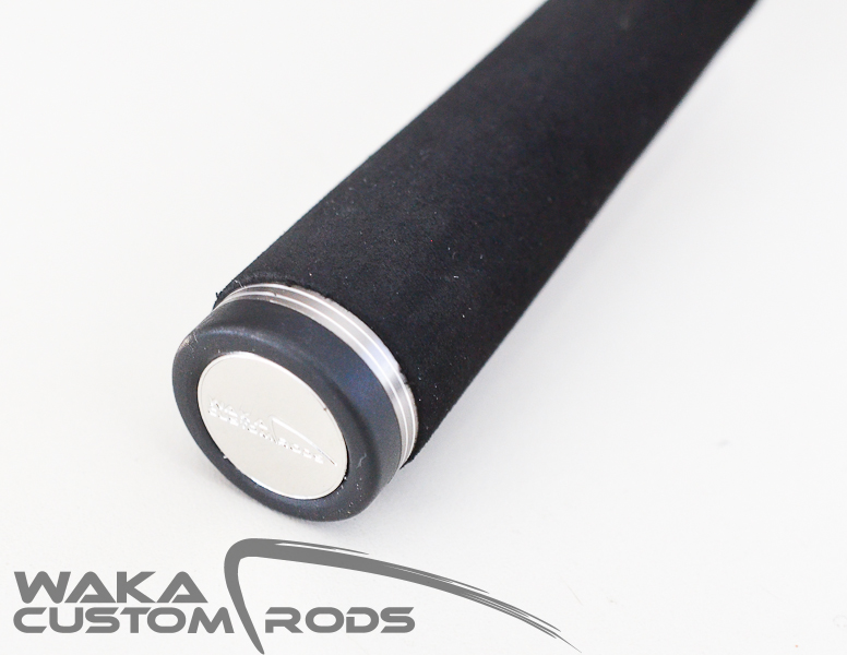 Vara Pronta Entrega Waka Custom Rods Microjigging H PE1.5 6'8" para Molinete
