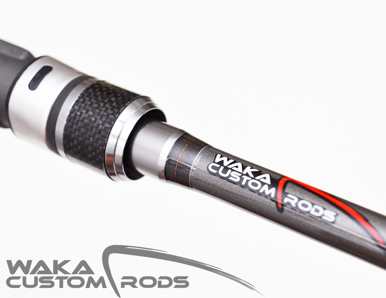 Vara Waka Custom Rods - Jig Head F3 Platinum 10-25 lbs para Carretilha