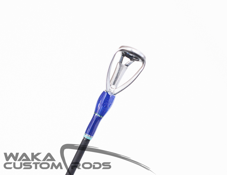 Vara Waka Custom Rods Microjigging H PE1.5 6'8" para Molinete